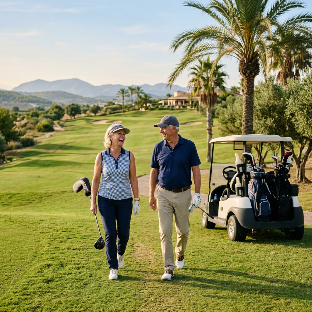 Golfers op de Costa Blanca